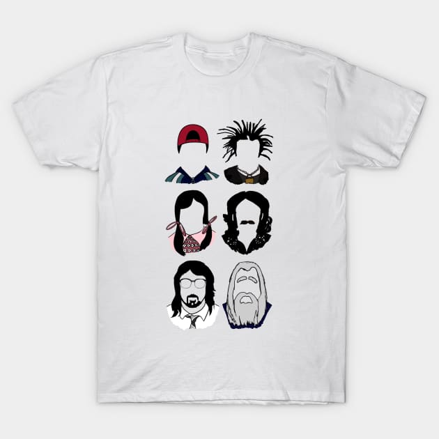 Foo Fighters Band T-Shirt by Jamie Collins